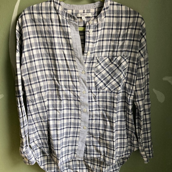 Madewell plaid tunic - Picture 2 of 6